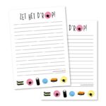 Studio Schatkist , Notitieblok A6 Engelse drop