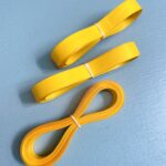 Krullint 10mm, Paperlook, Warm Geel ( 5 meter )