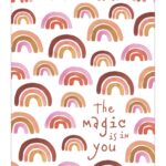 Liefs Karlijn , Kaart A6, Regenboogjes magic