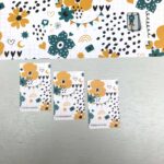 ViaSuuS print, minikaartje Gefeliciteerd wit