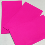 Kadozakje, Medium 12cmx19cm , Effen fel roze ( per stuk )