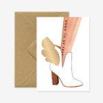 All the ways to say , Dubbele A6 kaart , `Born to be free`