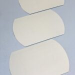 Paper poetry,  kadodoosje / gondeldoosje Medium , Licht zacht groen effen  ( per stuk )