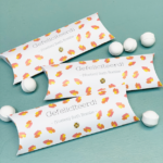 *Gifts , gondeldoosje met 6 kleine bruisballen `Gefeliciteerd`