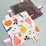 Stof with Love , Labeldoekje , Fruit in vrolijke kleuren