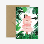 All the ways to say , Dubbele A6 kaart `Holidays / summer / beach `