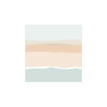 Vierkant notitieblokje `Blending lines` 9.8cm x 9.8 cm