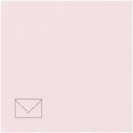 Paper poetry , envelop 11cmx16cm `Pastel roze`  ( per stuk )