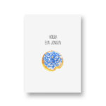 Lots of Lo, A6 ansichtkaart, serie Opa Muis `Hoera een jongen` muisjes