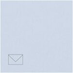 Paper poetry , envelop 11cmx16cm `Licht blauw` ( per stuk )