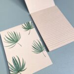Zintenz , A5 notitieblok  `Palmbladeren`