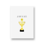 Lots of Lo, A6 ansichtkaart, serie Met Liefde `Jij bent de beste` beker