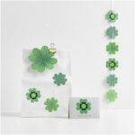 *Paper Poetry sticker `Klavertje vier mix`  ( mix van 10 stuks )