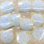 Studio Jans, sticker 45mm `Kleine hartjes print `  ( per 10 stuks )