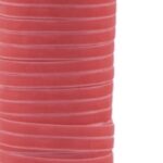 Velvet / fluweel band lint ,  9 mm dik `Pink` roze ( 2 meter )