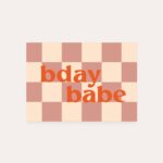 HeyDay ( voorheen DeQu ) Studio, kaart A6 `Bday babe`