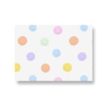 Lots of Lo, A6 ansichtkaart, serie Met Liefde `Smileys pastel` op witte achtergrond