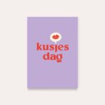 HeyDay ( voorheen DeQu ) Studio, kaart A6 `Kusjesdag`