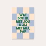 HeyDay ( voorheen DeQu )  Studio, kaart A6 `Bofkont pap`