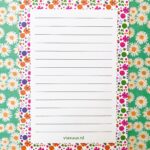 ViaSuuSlijn `Summer Festival`A5 notitieblokje