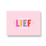 Lots of Lo, A6 ansichtkaart, serie Met Liefde `Zomaar een lief kaartje`