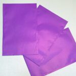 Kadozakje, Large 17cmx25cm , Effen paars ( per stuk )
