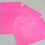 Kadozakje, Large 17cmx25cm , Effen roze ( per stuk )