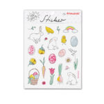 Krima & Isa , stickervel 13cmx15cm , `Paasfeest`