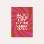 HeyDay ( voorheen DeQu ) Studio , kaart A6 `Disco fever `