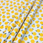 Kadopapier / inpakpapier `citroen `  ( 30cmx1meter )