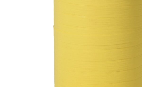 Krullint 10mm paperlook `Geel`  ( 5 meter ) - Afbeelding 1