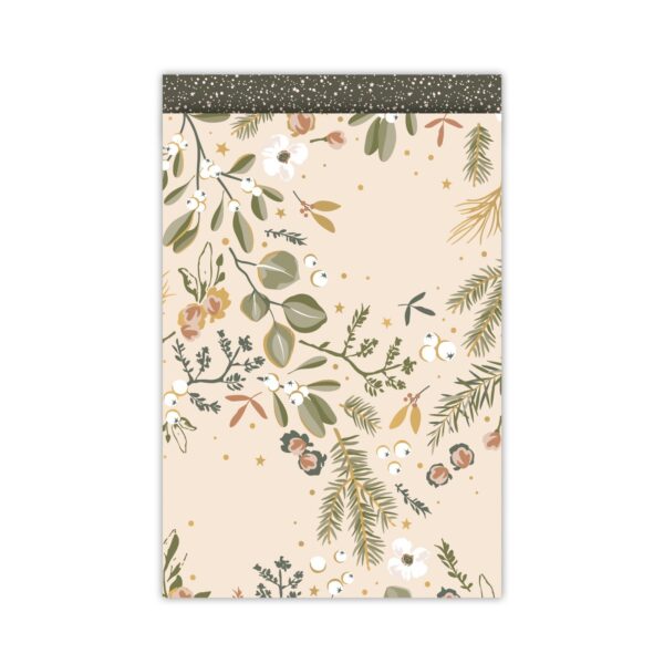 Kadozakje, Large 17cmx25 cm `Let`s decorate naturel` ( per stuk ) - Afbeelding 1