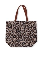 Leopard panter print tas ( 48x15x38cm)