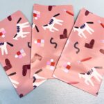 Kadozakje, Medium 12cmx19cm `Het paard van sinterklaas`  ( per stuk )