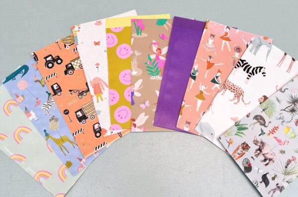 Kadozakjes SET, Medium 12cmx19cm `Kind` 10 zakjes - Afbeelding 1