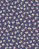 Kadozakje, Medium 12cmx19cm `Flower dusky sky` blauw ( per stuk ) - Afbeelding 2