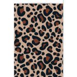 Kadozakje, Large 17cmx25 cm `Leopard panter print` beige bruin zwart  ( per stuk )