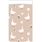 Kadozakje, Medium 12cmx19cm `Little goose` gansje beige ( per stuk )
