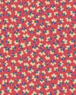 Kadozakje, Medium 12cmx19cm `Flower barn red` rood` ( per stuk ) - Afbeelding 2