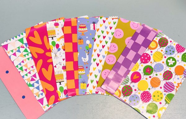 Kadozakjes SET, Medium 12cmx19cm `Kleur` 10 zakjes - Afbeelding 1