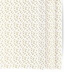 Vloeipapier zijdepapier `Solo hearts` kleine hartjes goud` ( per 2 vellen )