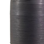 Krullint 10mm paperlook `Zwart`  ( 5 meter )