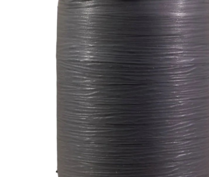 Afbeelding 5 Krullint 10mm paperlook `Zwart` ( 5 meter ) - Afbeelding 1