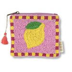 BW Etui kraaltjes Citroen, roze geel lila paars , per stuk