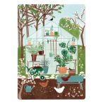 The Lemonbird, kaart A6 `Tuinkas in de lente`