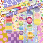 Inpakset `Feest` kleurrijk