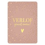 KP kaart A6 `Verlof geniet ervan`