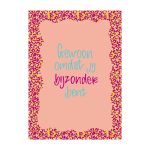 JUDITH maakt , A6 kaart `Gewoon omdat jij bijzonder bent`