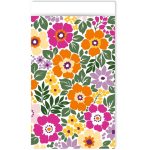 Kadozakje, Medium 12cmx19cm `Zomerse bloemen ( per stuk )