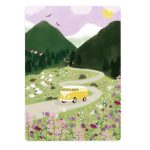 The Lemonbird, kaart A6 `Camperbusje in de bergen`